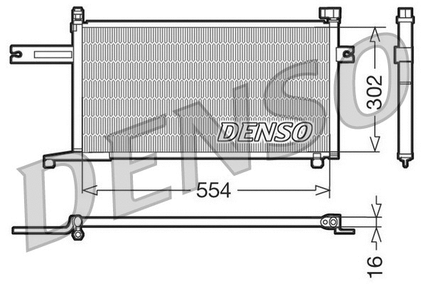 Condenser, air conditioning (DCN46005)