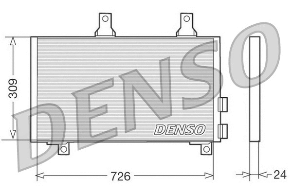 Condenser, air conditioning (DCN11003)