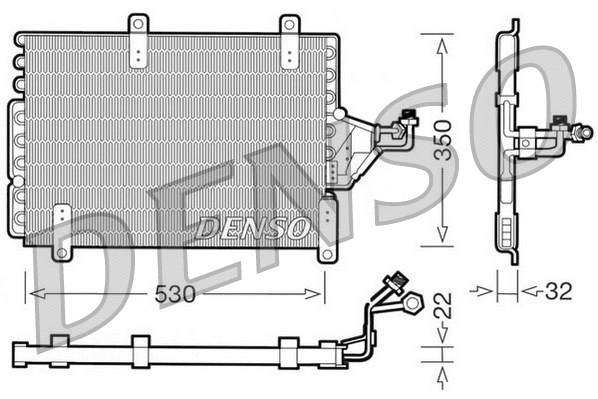 Condenser, air conditioning (DCN09143)