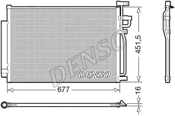 Condenser, air conditioning (DCN20040)