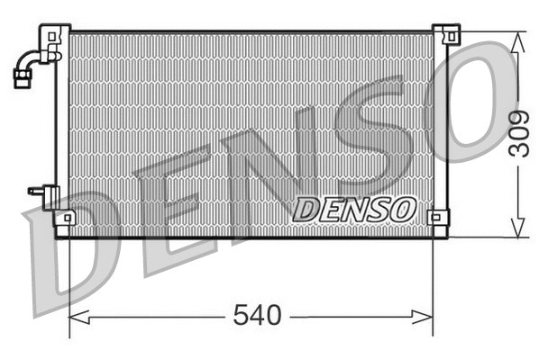 Condenser, air conditioning (DCN21004)