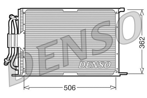 Condenser, air conditioning (DCN10005)