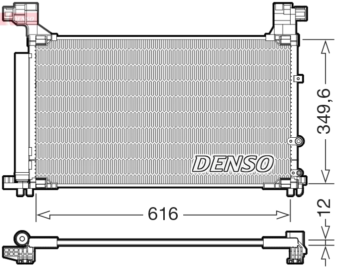 Condenser, air conditioning (DCN50132)