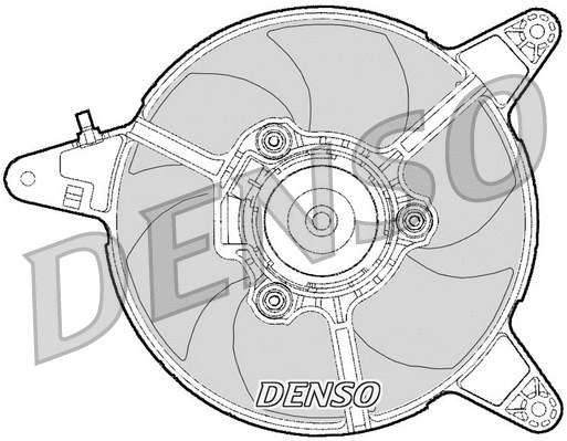 Fan, engine cooling (DER09095)