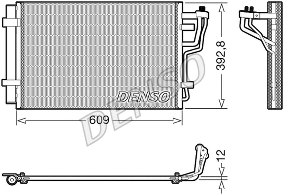 Condenser, air conditioning (DCN41013)
