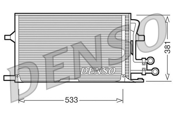 Condenser, air conditioning (DCN10003)