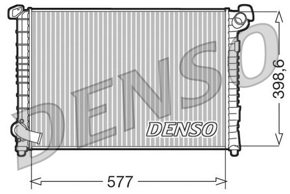 Radiator, engine cooling (DRM05101)
