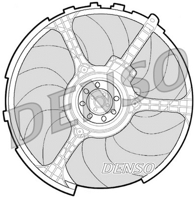 Fan, engine cooling (DER09063)