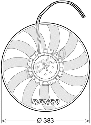 Fan, engine cooling (DER02007)