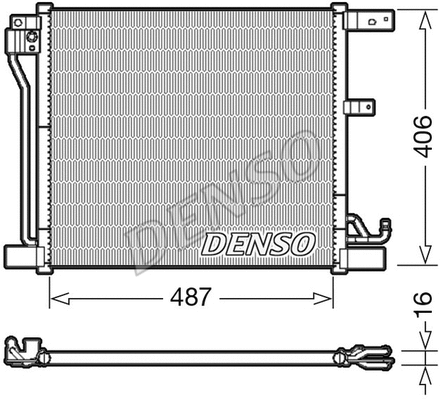 Condenser, air conditioning (DCN46018)