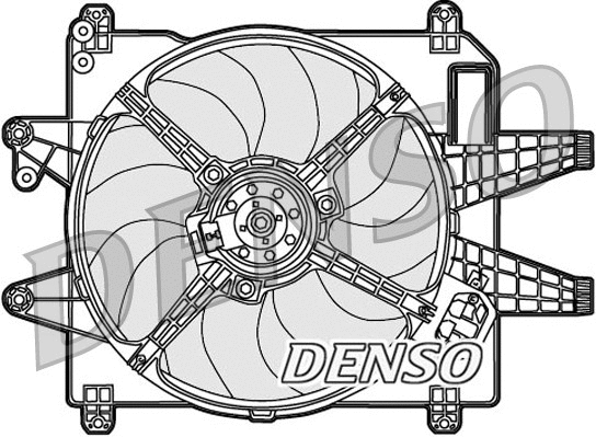 Fan, engine cooling (DER09089)