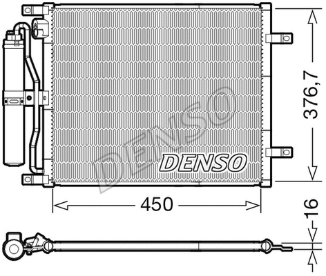 Condenser, air conditioning (DCN46029)