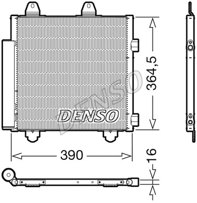 Condenser, air conditioning (DCN21033)