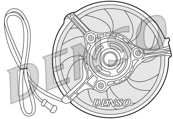 Fan, engine cooling (DER32008)