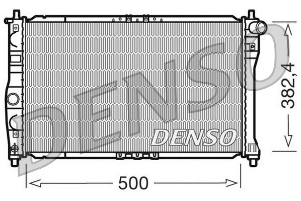 Radiator, engine cooling (DRM08001)