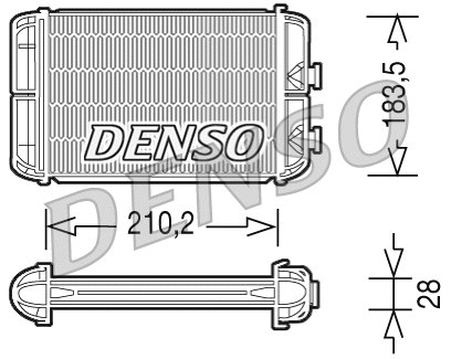 Heat Exchanger, interior heating (DRR20004)