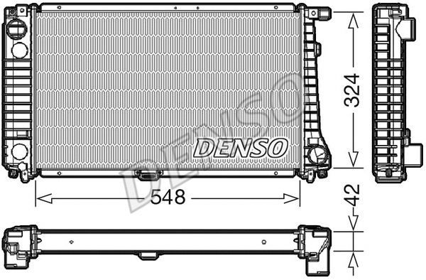 Radiator, engine cooling