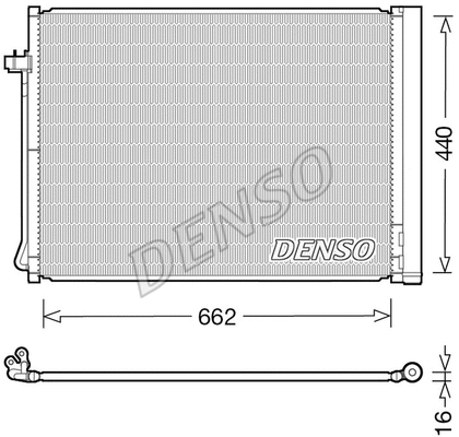 Condenser, air conditioning (DCN05030)