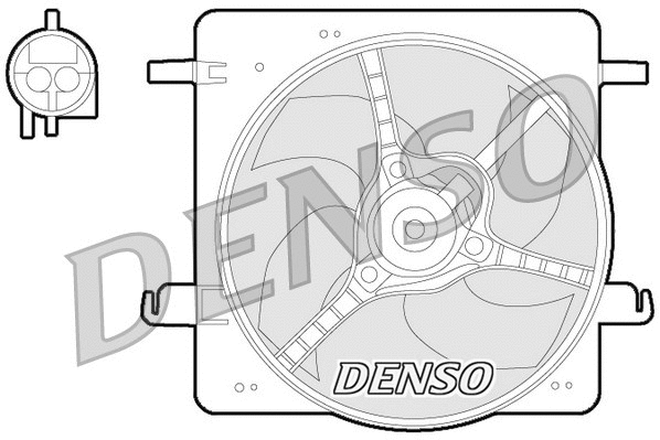 Fan, engine cooling (DER10008)