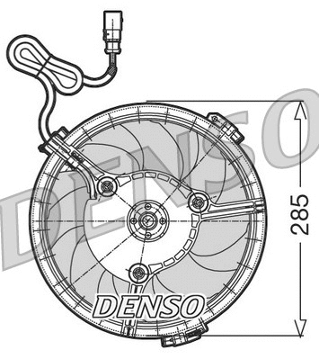 Fan, engine cooling (DER02005)