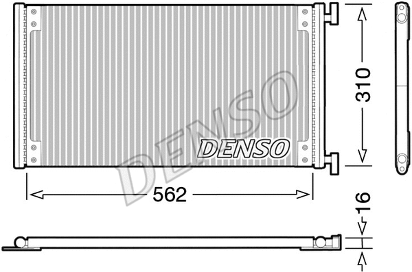 Condenser, air conditioning (DCN09040)