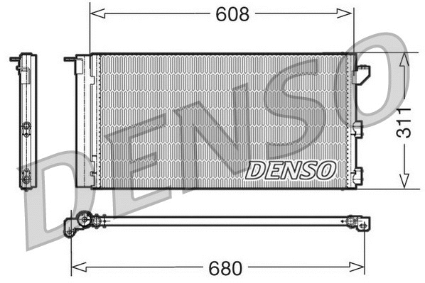 Condenser, air conditioning (DCN09105)