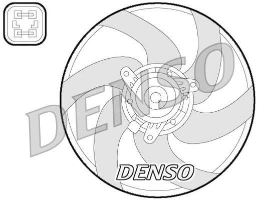 Fan, engine cooling (DER21022)