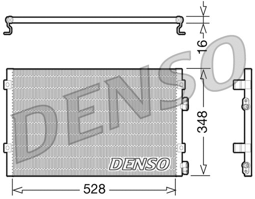 Condenser, air conditioning (DCN06004)