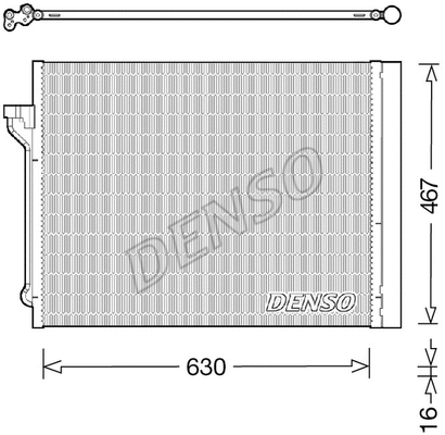 Condenser, air conditioning (DCN05029)