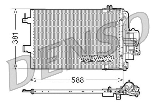 Condenser, air conditioning (DCN20021)