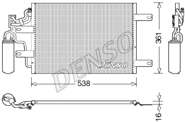 Condenser, air conditioning (DCN20025)