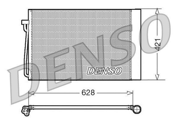 Condenser, air conditioning (DCN05018)