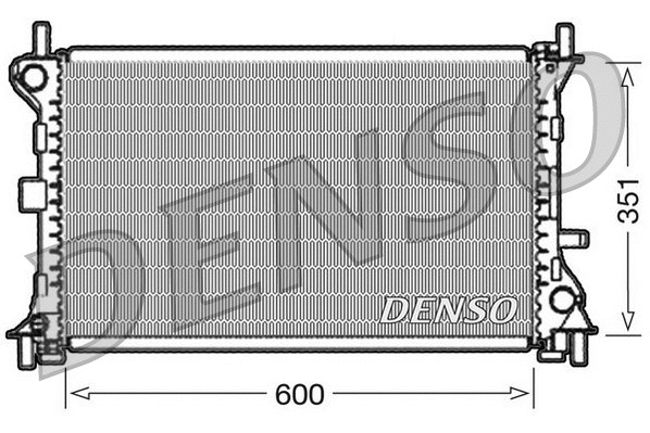 Radiator, engine cooling (DRM10052)