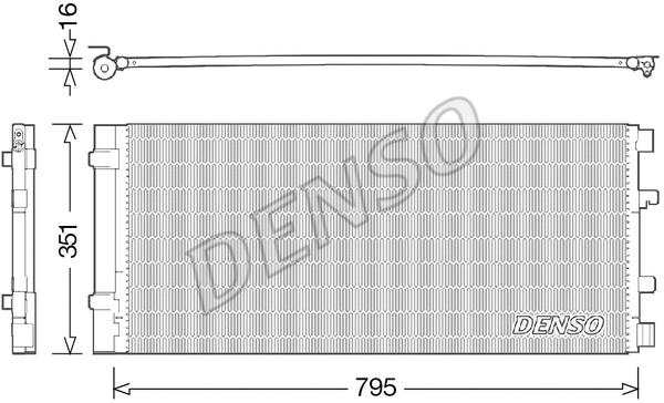 Condenser, air conditioning (DCN23037)
