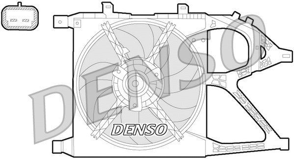 Fan, engine cooling (DER20016)
