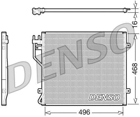 Condenser, air conditioning (DCN06010)