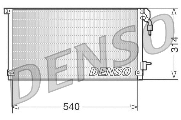 Condenser, air conditioning (DCN21003)