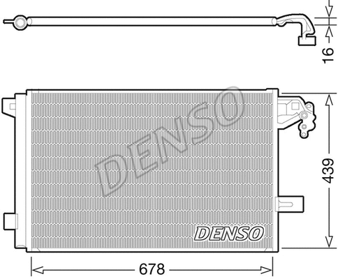 Condenser, air conditioning (DCN32063)