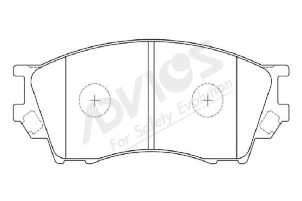 Brake Pad Set, disc brake (E1N038Y)