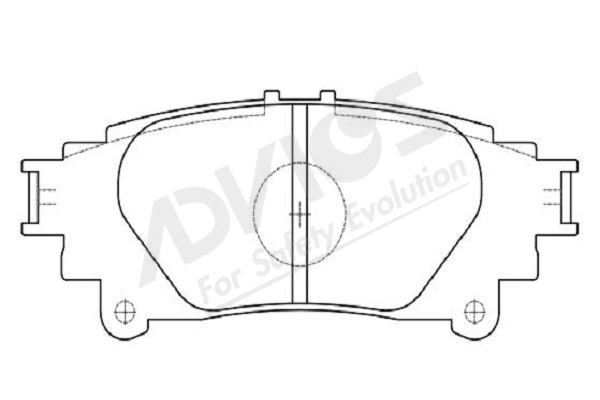 Brake Pad Set, disc brake (A2N194Y)