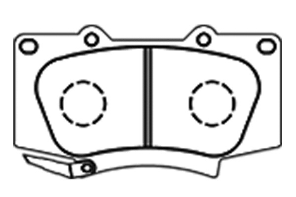 Brake Pad Set, disc brake (A1N247)