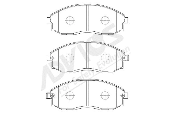 Brake Pad Set, disc brake (R1N068Y)