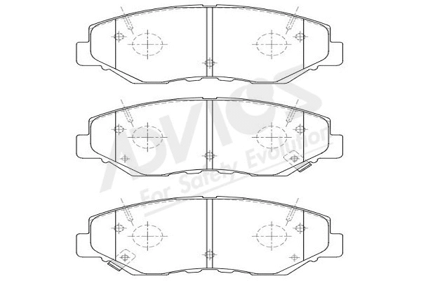 Brake Pad Set, disc brake (C1N031Y)