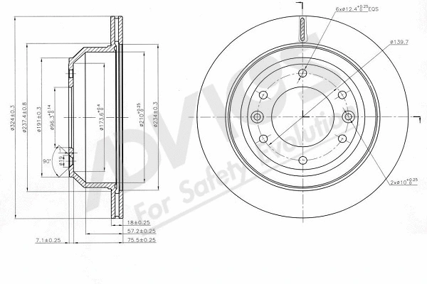 Brake Disc (R6R559)