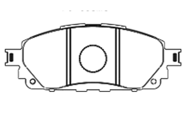 Brake Pad Set, disc brake (A1N248)