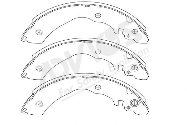 Brake Shoe Set (A8N012Y)
