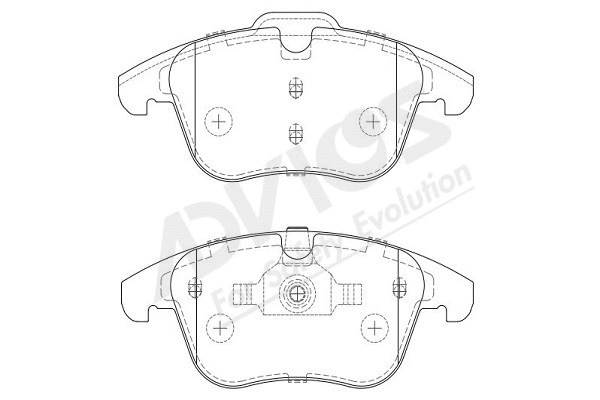Brake Pad Set, disc brake (L1N015Y)