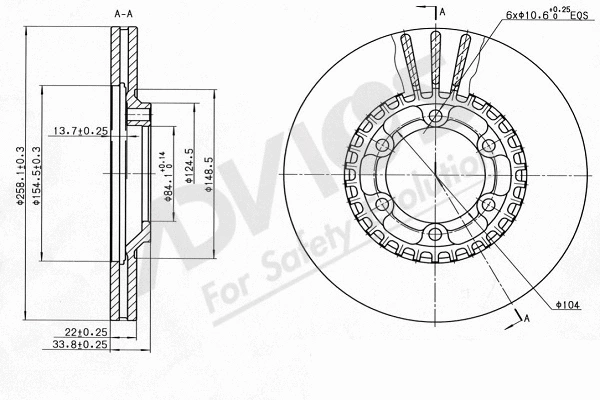 Brake Disc (D6F279)