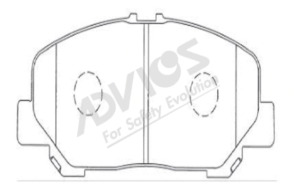 Brake Pad Set, disc brake (A1N139)