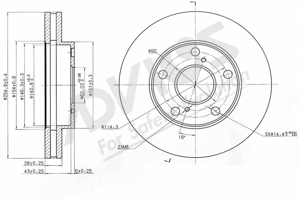 Brake Disc (A6F442)